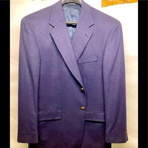 Evan Piane- classic fit, wool blend, mens, suit jacket, size 44r